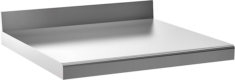 Piano in acciaio inox